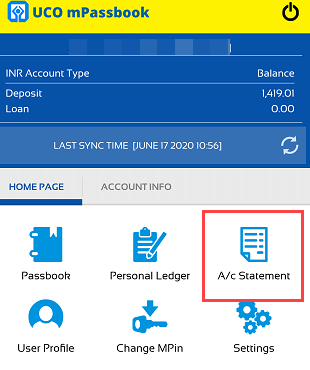  Download UCO Bank Account Statement