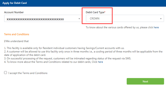 Apply Online for Federal Bank ATM Card
