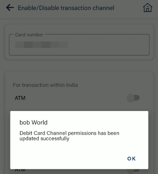 Online Transactions for Bank of Baroda