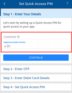 what is domain id in hdfc mobile banking