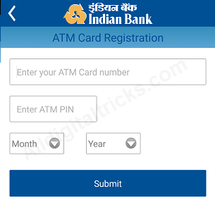 register Indian bank Mobile Banking?