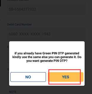 Indian Bank ATM PIN Online