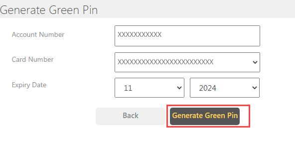 Indian Bank ATM PIN Online