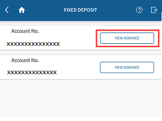 Add/Update Nominee in Yes Bank Online