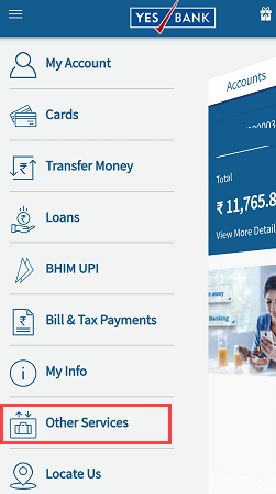 Yes Bank Mobile Banking Other Services