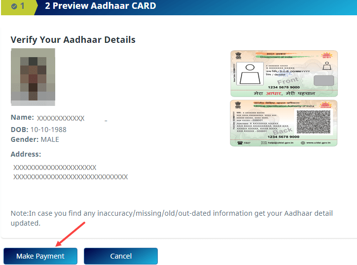 Aadhaar PVC Card