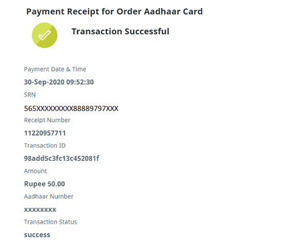 Aadhaar PVC Card