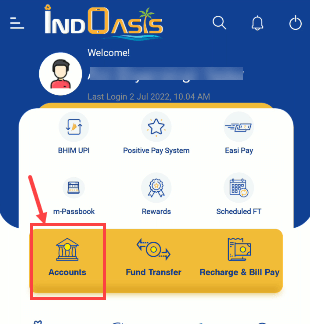 Download Indian Bank Account Statement Online