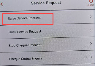 Union Bank of India service request