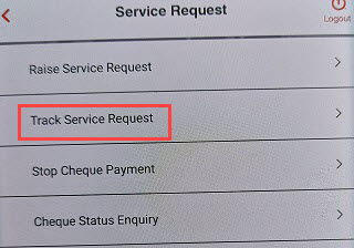 Union Bank of India request cheque book