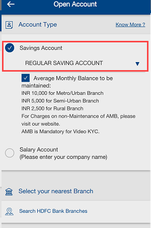 Open HDFC Saving Account Online (Insta Account)