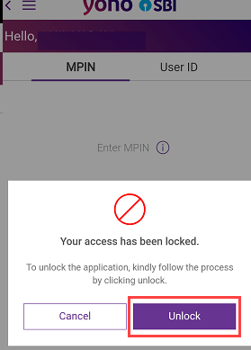  Lock/Unlock SBI YONO Application