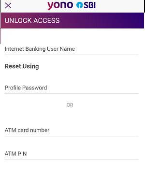  Lock/Unlock SBI YONO Application