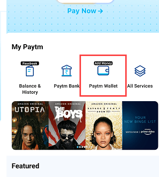 paytm wallet