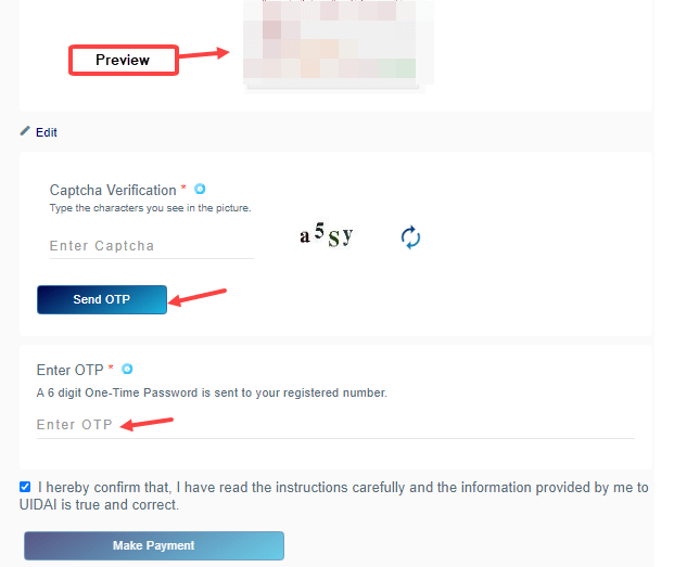 Update Aadhaar Card Name Online