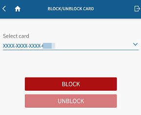Block/Unblock Yes Bank Debit Card