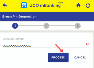 UCO bank ATM PIN Online
