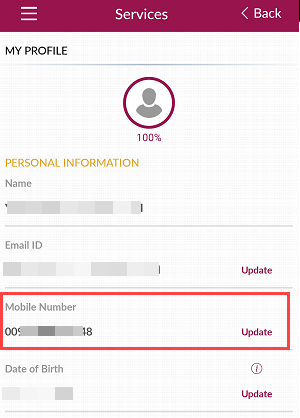 Update Axis Bank Mobile Number Online