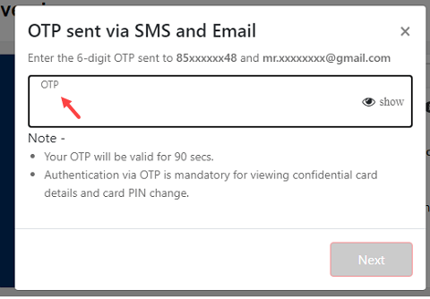 Check Kotak Debit Card Number, Expiry Date, and CVV Online