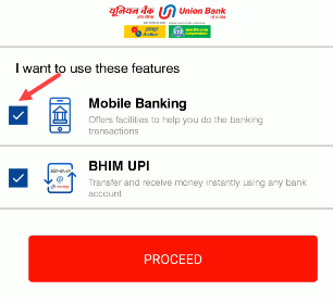 Union Bank of India Mobile Banking Activation Process