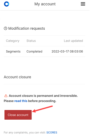 zerodha account close