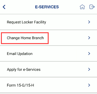 change home branch indian bank 