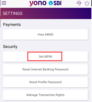  Reset & Change SBI YONO MPIN 