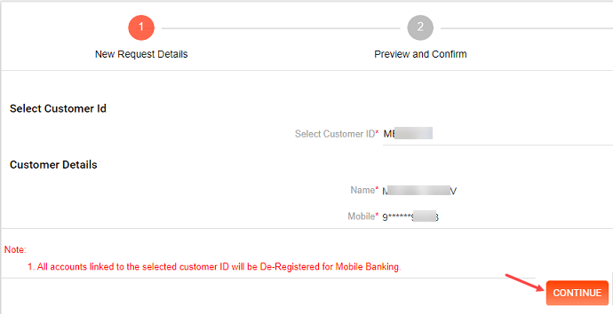 De-Register Bank of Baroda Mobile Banking (bob  world)