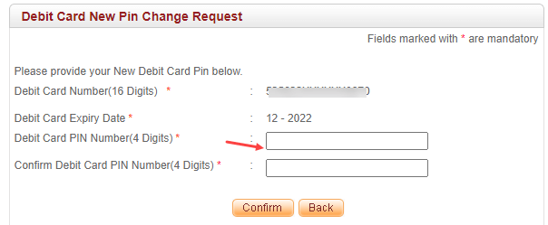 Generate IndusInd Bank ATM PIN Online