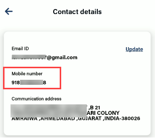 Check your Bank of Baroda Registered Mobile Number