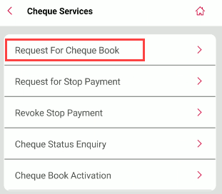Request Central Bank of India Cheque Book
