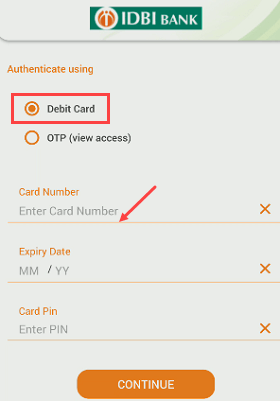 Activate IDBI Bank Mobile Banking