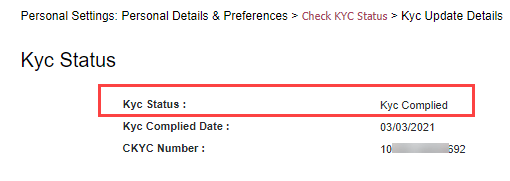 Check Punjab National Bank Account KYC Status Online