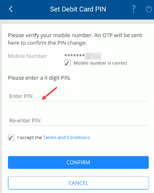Generate HDFC Bank ATM PIN Thru Mobile Banking