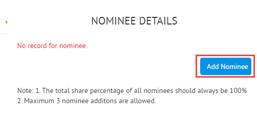 Add Nominee in Angel One Online