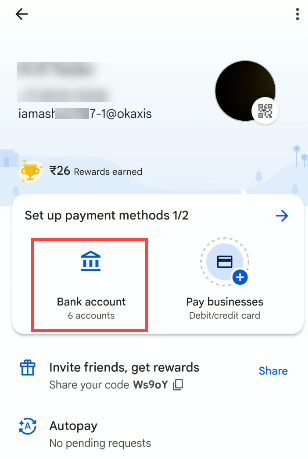 Check Your Google Pay UPI ID (VPA)