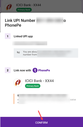  Set UPI Number on PhonePe