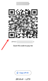 check Google Pay QR code