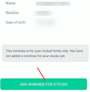 Add Nominee Online for Groww Demat Account