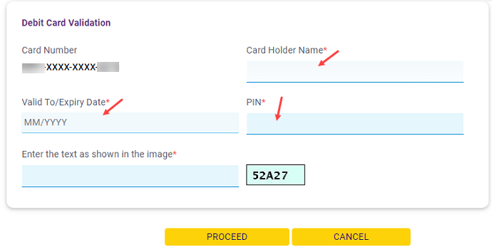 Reset SBI Profile Password Without Hint Question Answer