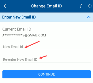  Change HDFC Account Registered email ID Online