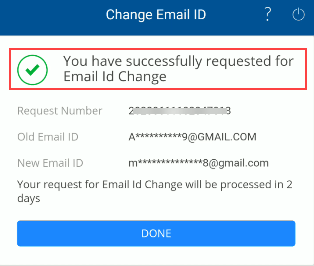  Change HDFC Account Registered email ID Online