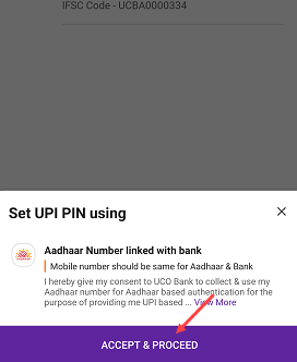 Create UPI PIN Without Debit Card on PhonePe