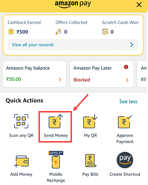 Transfer Amazon Pay Balance Money to Any Bank Account Number