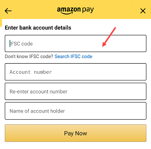 Transfer Amazon Pay Balance Money to Any Bank Account Number