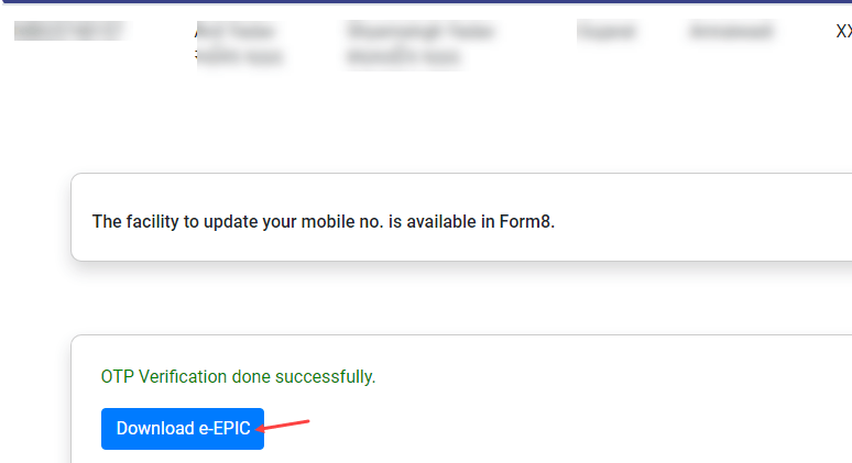 Download Voter ID Card (E-EPIC) Online
