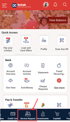 Check Kotak Bank Account Link with Aadhaar or Not