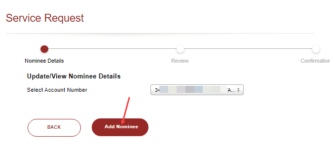 Add OR Update Nominee in ICICI Bank Online