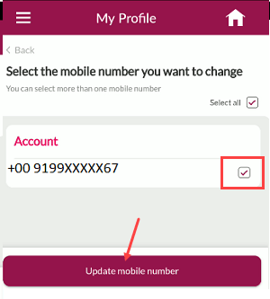 Axis Bank New Mobile Number Registration