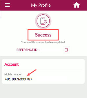 Axis Bank New Mobile Number Registration